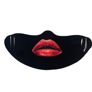 Lips Face Mask